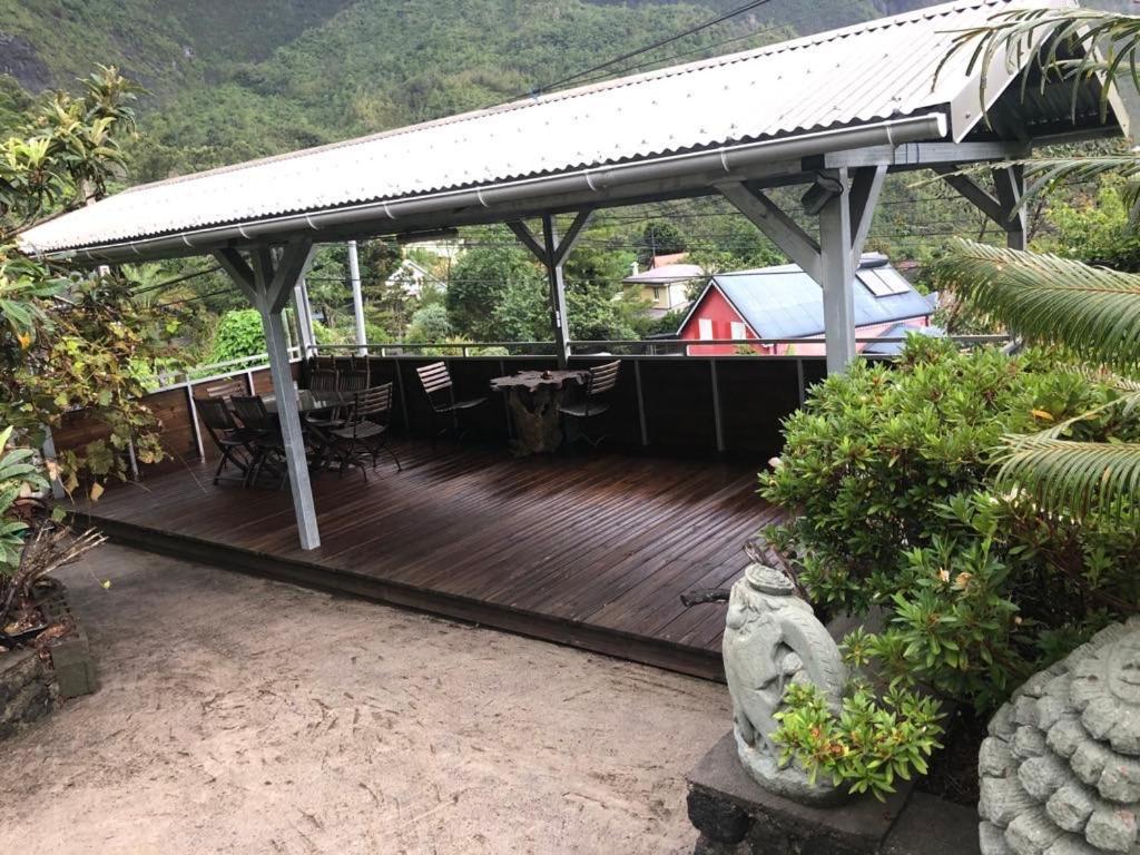 La Villa Du Sculpteur Palmiste Rouge Cilaos, Maison Entiere ภายนอก รูปภาพ